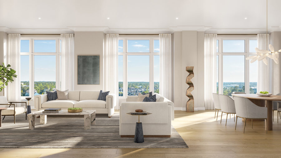 View of Imagine waking up to this every day. The penthouse at Alaia Residence ...